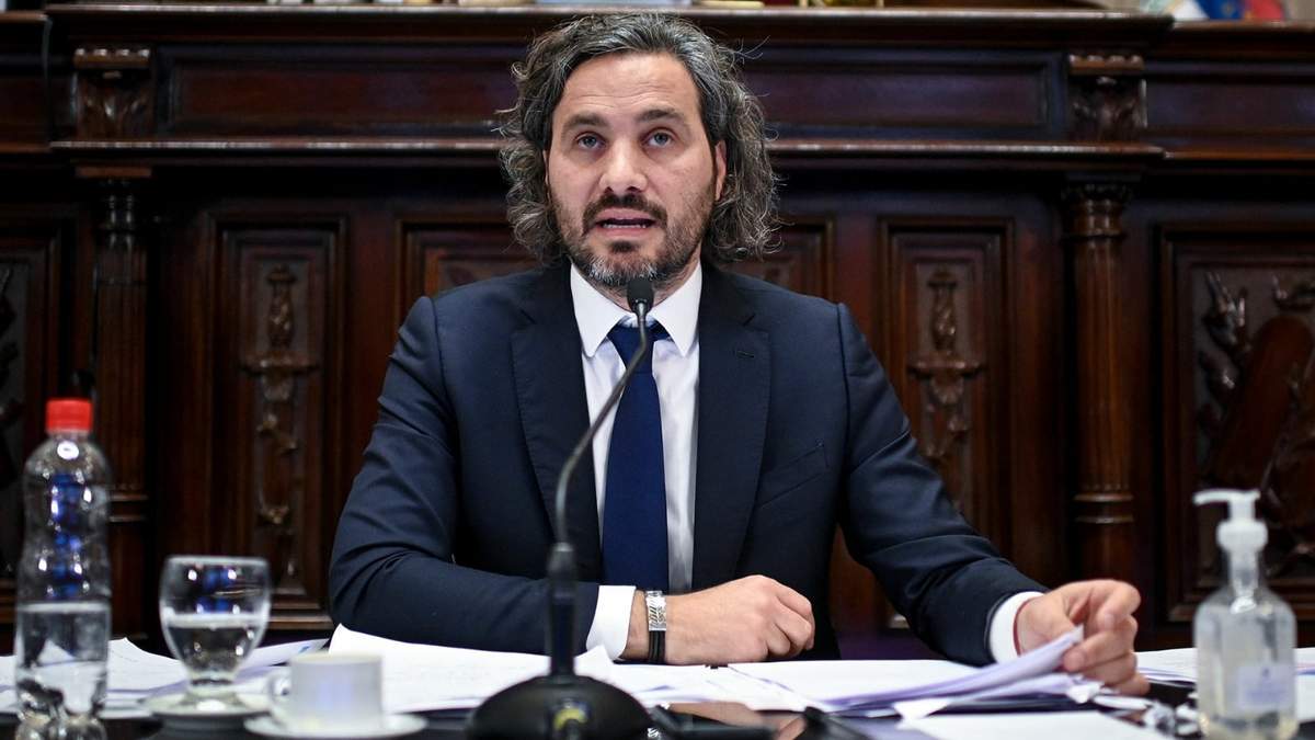 Santiago Cafiero, jefe de Gabinete. Fuente: (Twitter)