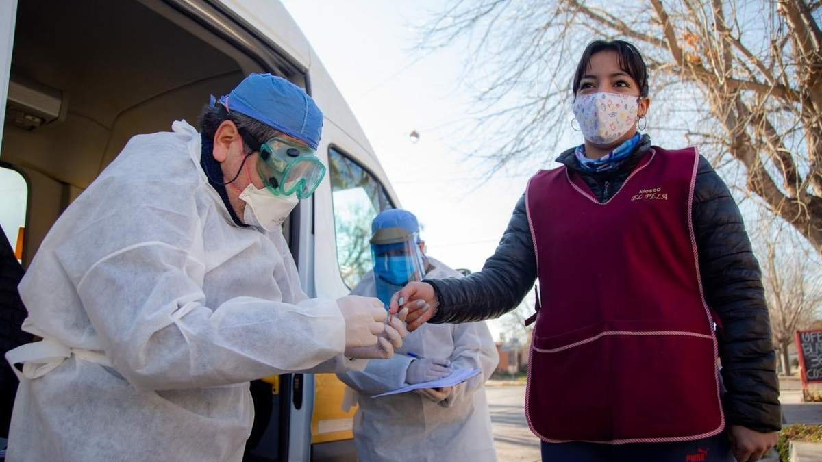 Coronavirus en Argentina. Fuente: (Twitter)