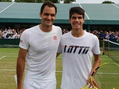 “Prefería a Ferrero”: el día que Roger Federer se negó a entrenar junto a Carlos Alcaraz