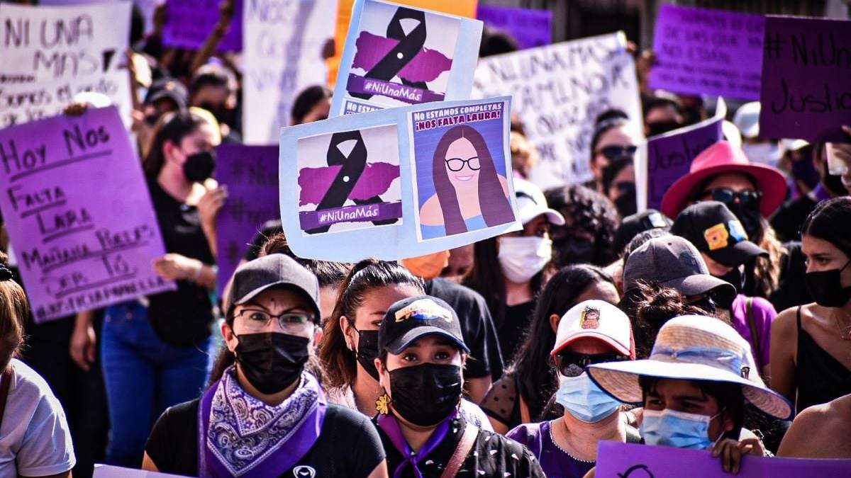 La marcha por Laura Yanet