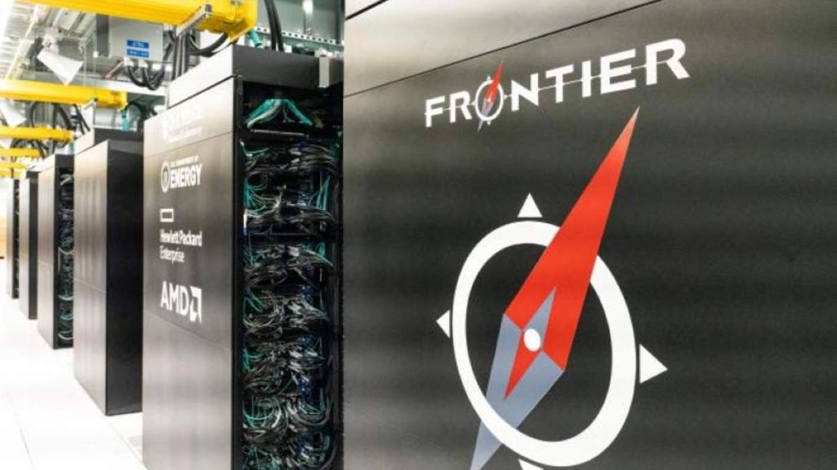 La supercomputadora Frontier