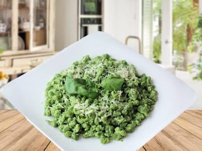Pastas de espinaca sin amasar: una receta fácil y rápida para comer verduras
