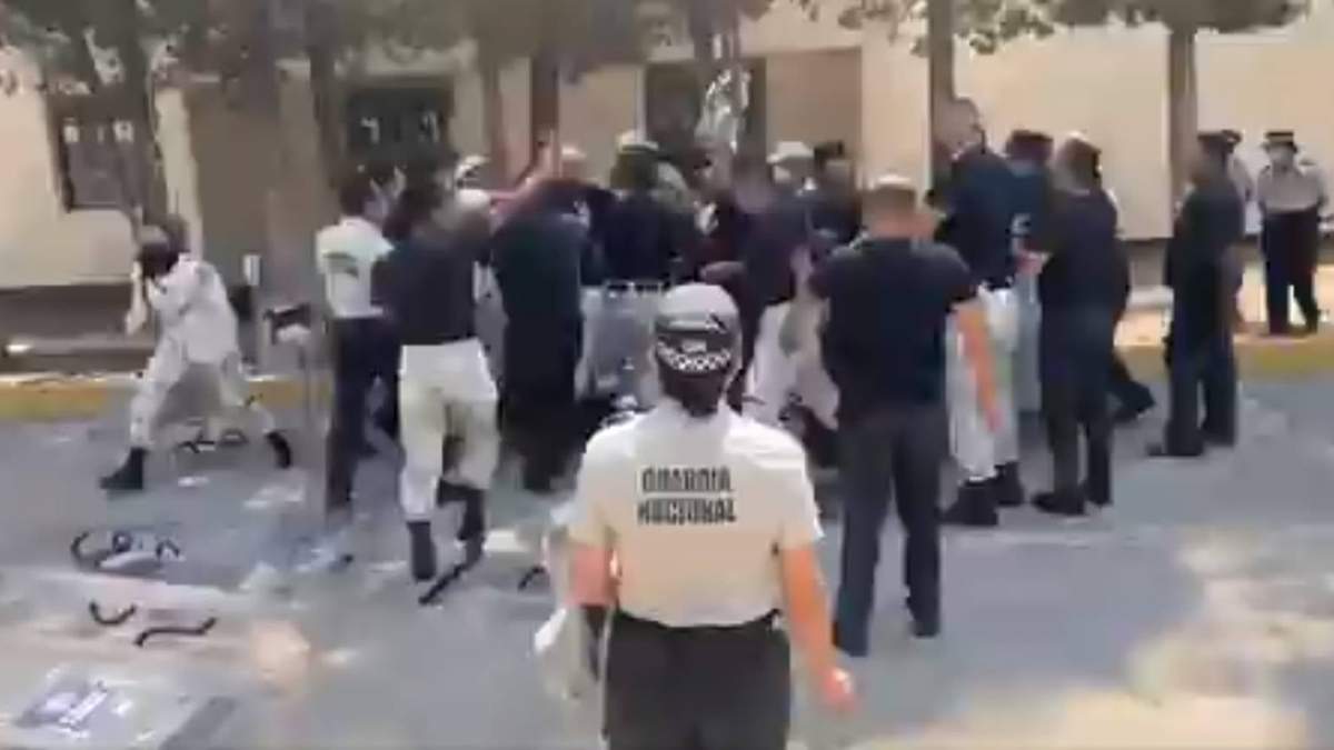 La práctica se salió de control