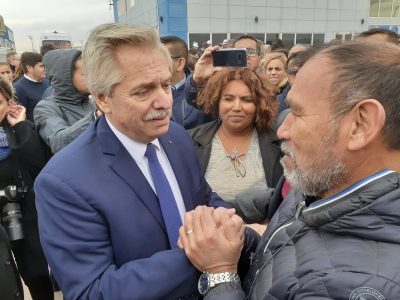 El presidente de la Cooperativa 127 Hectáreas dialogó con Alberto Fernández
