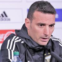Scaloni elogia a Martino previo al encuentro México-Argentina