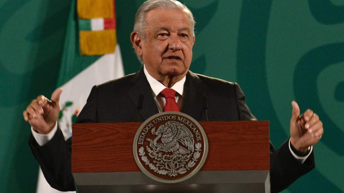 El presidente López Obrador