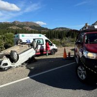 Un niño de 9 años lucha por su vida luego de un violento vuelco en la Ruta 237