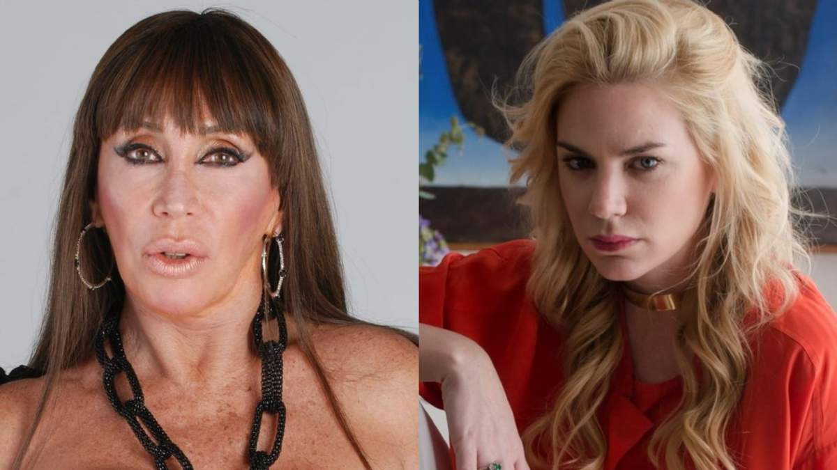 Moria Casán y Esmeralda Mitre. Fuente: (Twitter)