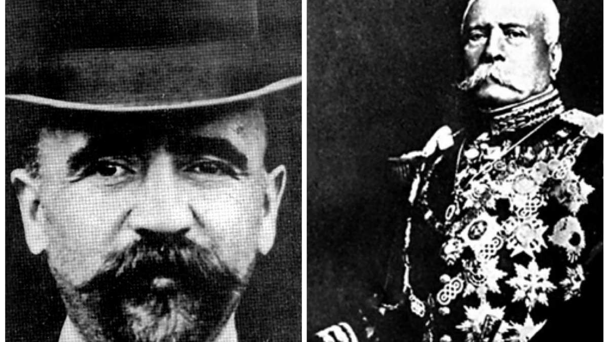 Francisco I. Madero y Porfirio Díaz