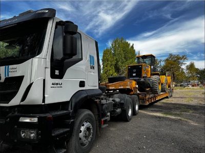 Vialidad Nacional de Neuquén envió equipos y personal para reparar las rutas de Bahía Blanca