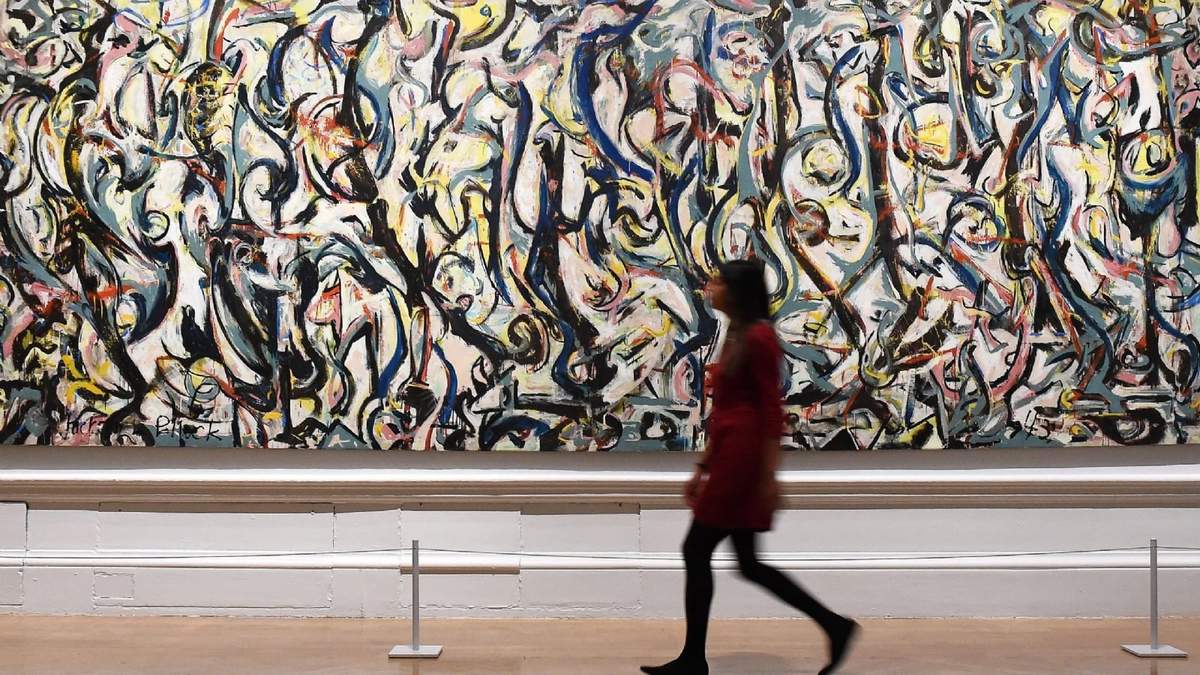 Jackson Pollock. Fuente: (Twitter)