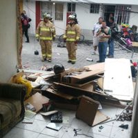 Explota tanque de gas en Tepito; hay cuatro lesionados