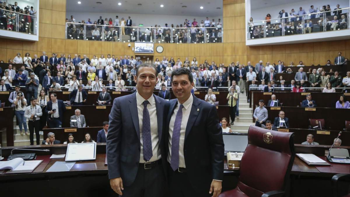 Omar Gutiérrez y Marcos Koopmann. Fuente: (Twitter)