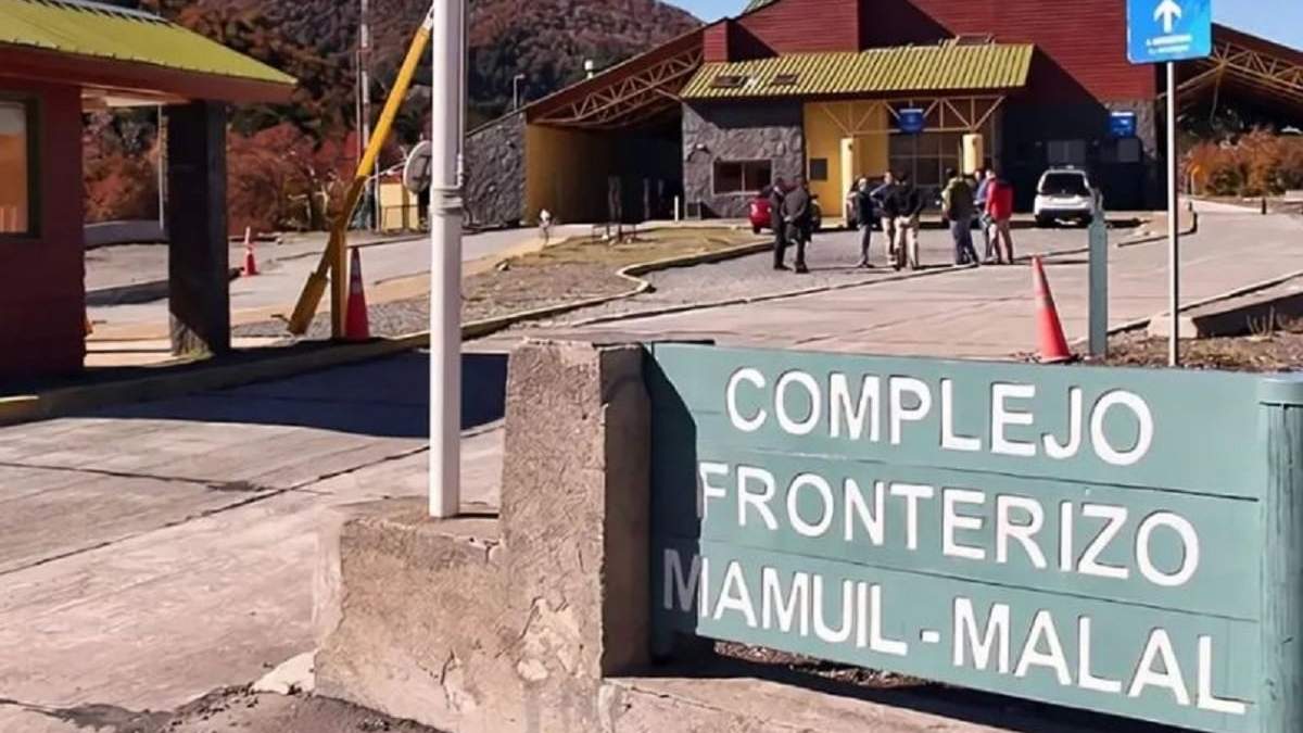 Paso Fronterizo Mamuil Malal. Fuente: (Facebook)