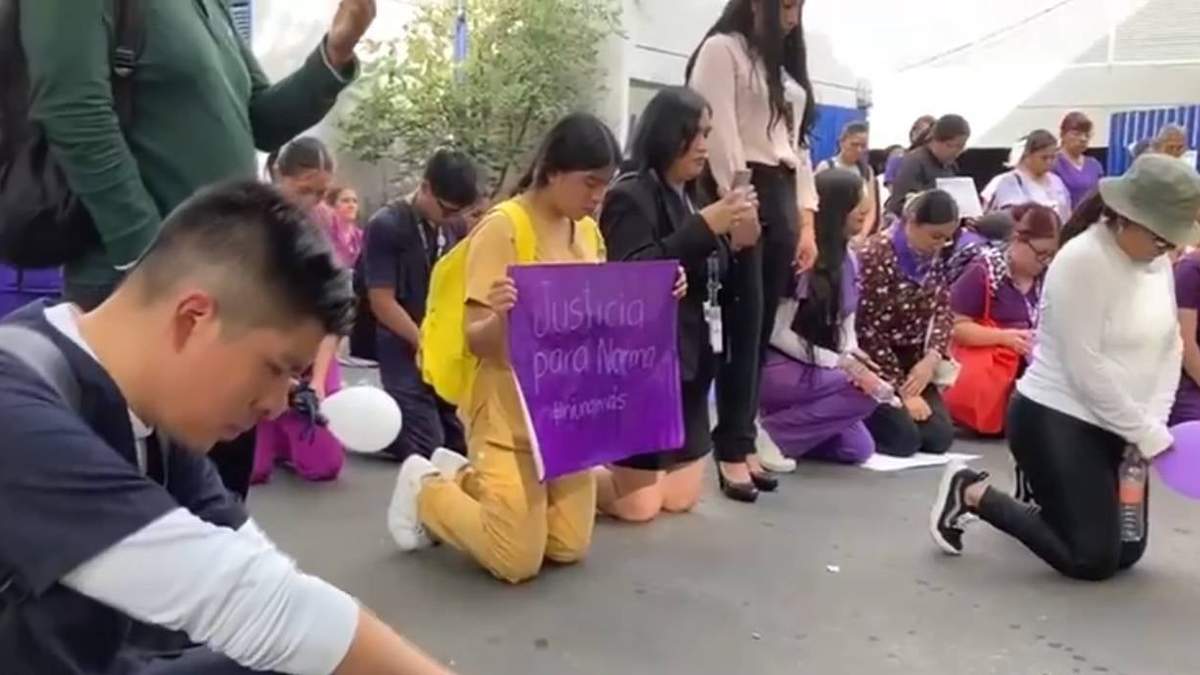Compañeros de Norma exigen justicia por el feminicidio