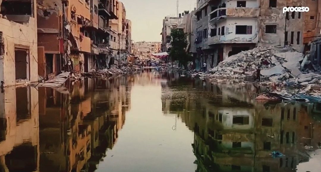 Gaza inundada