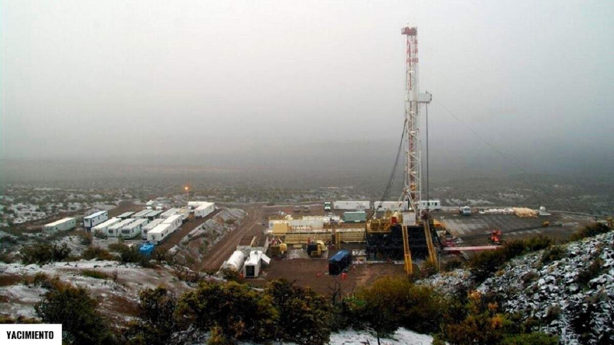 El intento de robo ocurrió en el yacimiento Desfiladero Bajo de YPF. Fuente: (MPF)