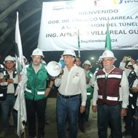 Atestigua Américo conexión de túnel en autopista Mante-Ocampo-Tula