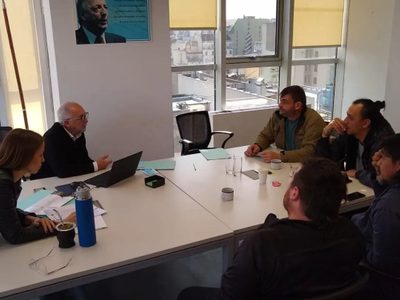 Bertoldi y Carnaghi recibieron a trabajadores de la PIAP