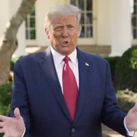 Trump: enfermar de covid-19 fue "una bendición"; la terapia a la que se sometió es la "cura", dice