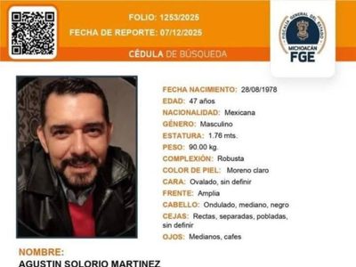 Hallan sin vida a dirigente del PT en Apatzingán, después de cinco días desaparecido