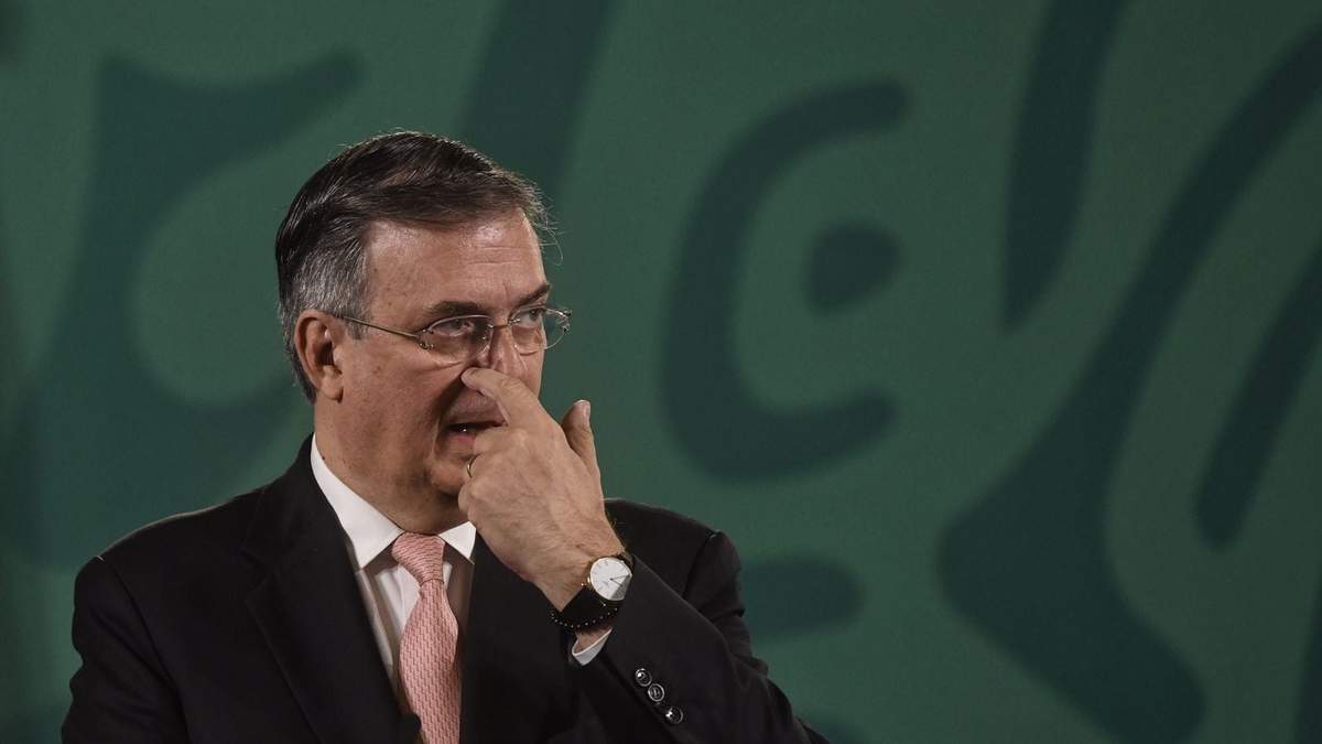 El canciller Marcelo Ebrard