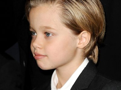 Shiloh es la copia exacta de Brad Pitt y esta foto lo demuestra