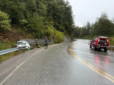 Ruta 40: en menos de una hora se registraron dos incidentes viales en Villa La Angostura