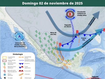 Masa de aire polar cubrirá el país en Día de Muertos; así pegará el frío de viernes a lunes