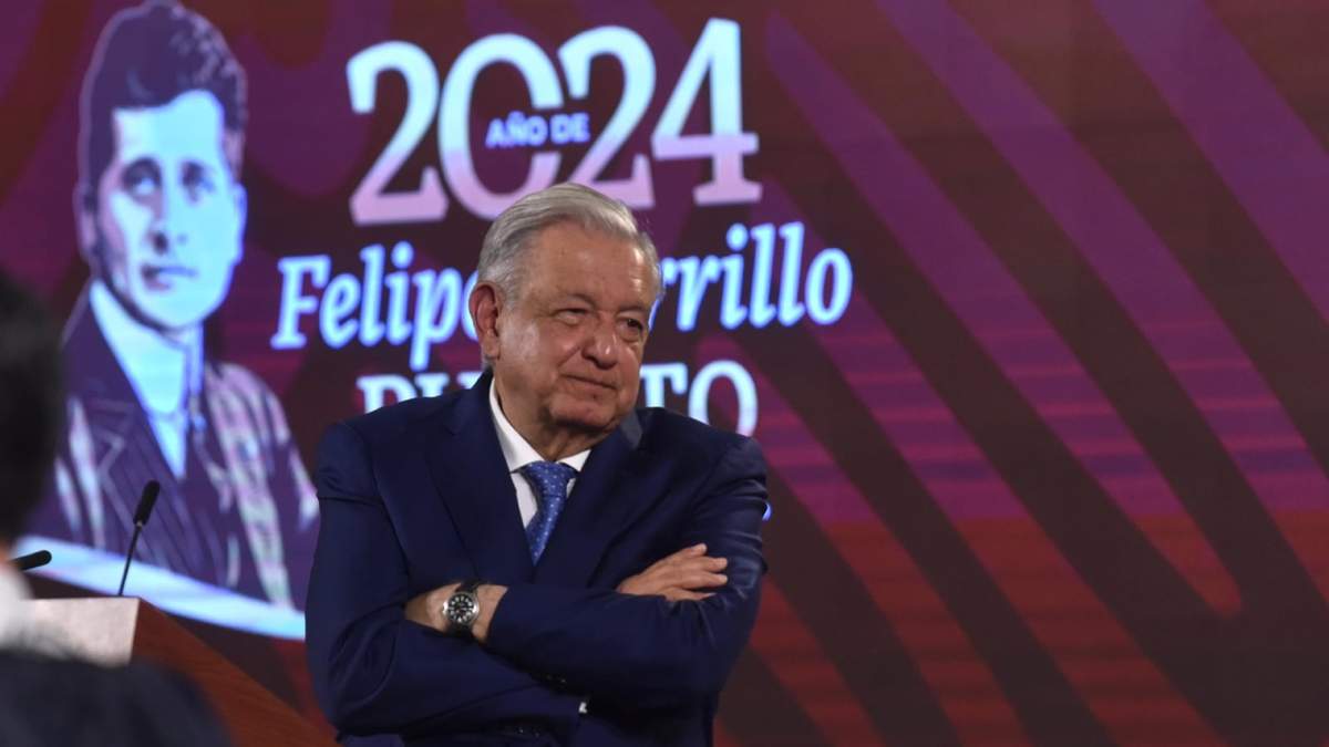El presidente en Palacio Nacional