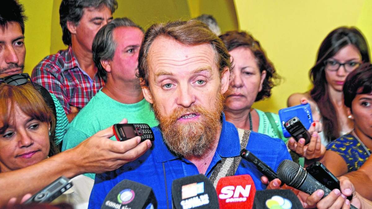 El secretario general de ATEN, Marcelo Guagliardo, indicó que muchas escuelas no comenzaron las clases. Fuente: (Twitter)