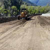 Anunciaron el reinicio de las obras de asfalto de la Ruta Provincial 65 a Villa Traful