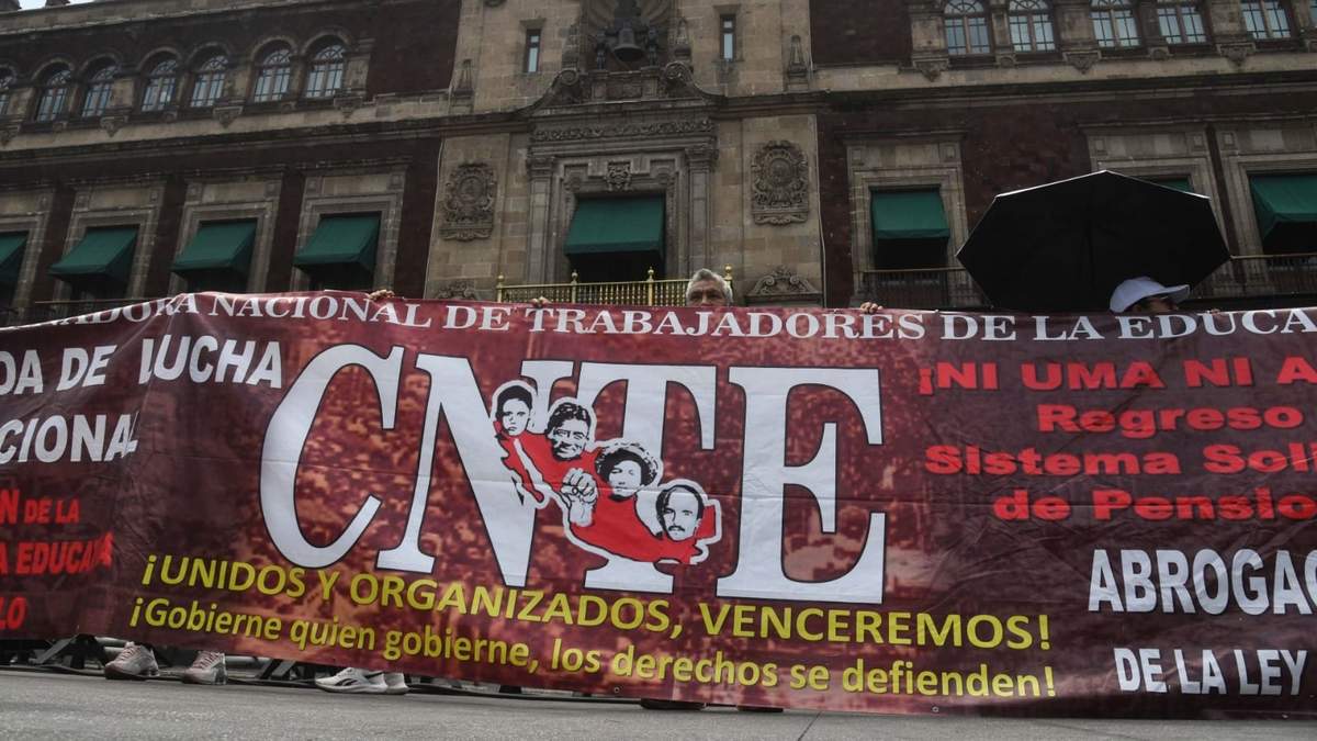 La CNTE marchará el próximo viernes 15 de mayo