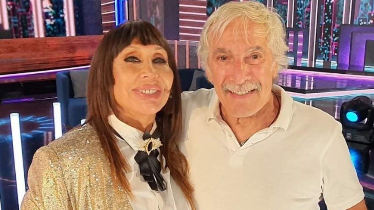Moria Casán y Pato Galmarini. Fuente: (Instagram)