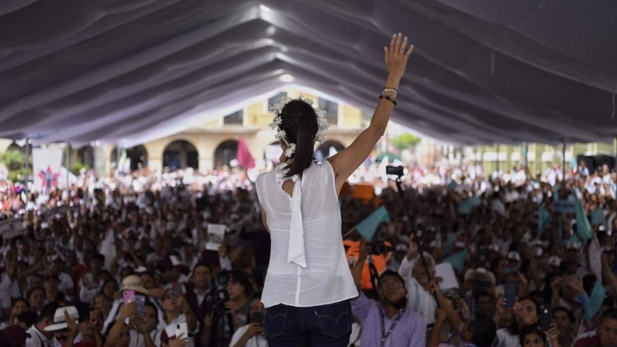 Claudia Sheinbaum en Córdoba, Veracruz