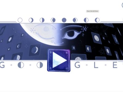 Media luna de octubre: así se puede jugar el Doodle interactivo de Google sobre las fases lunares