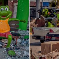 “Fotografié un robo sin saberlo”: Iván Macías captó el hurto de las ranas de Señor Frog’s Acapulco