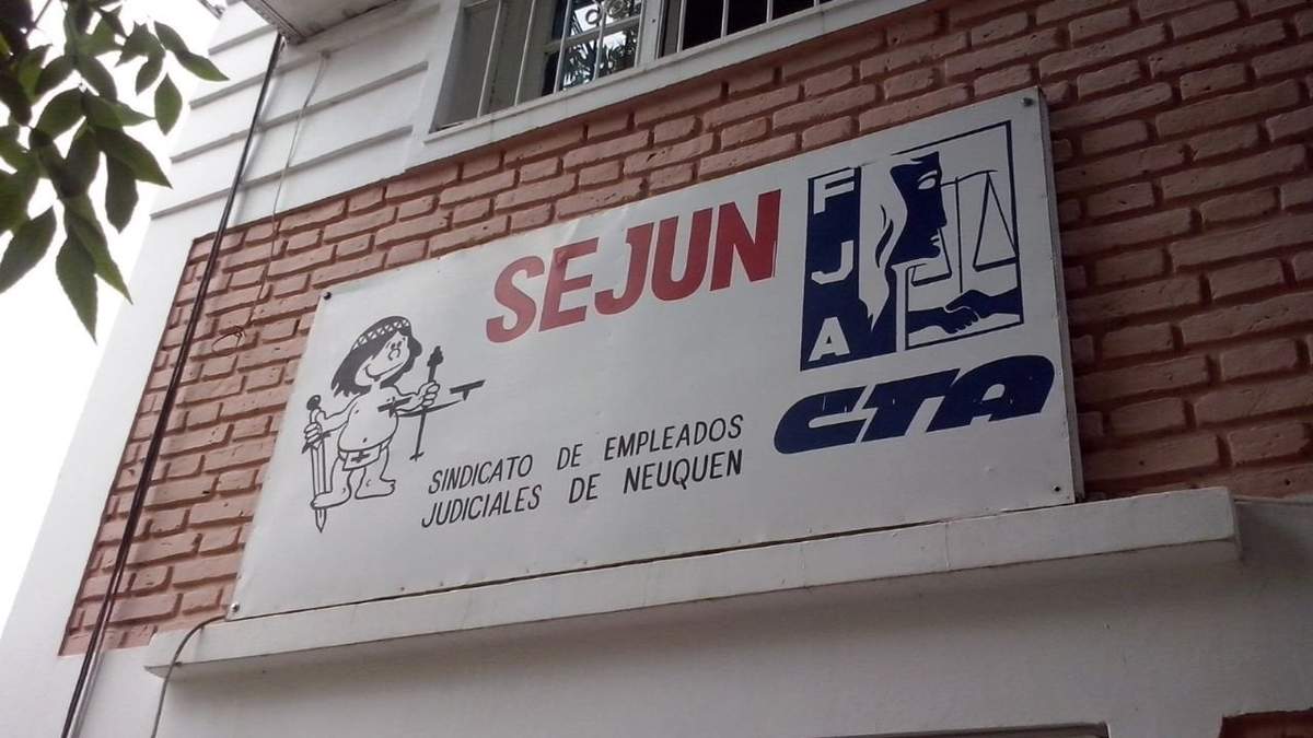 Sindicato de Empleados Judiciales de Neuquén. Fuente: (Twitter).