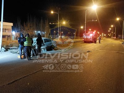La ruta 7 volvió a convertirse en escenario de un fuerte choque: una mujer y su bebé fueron hospitalizados