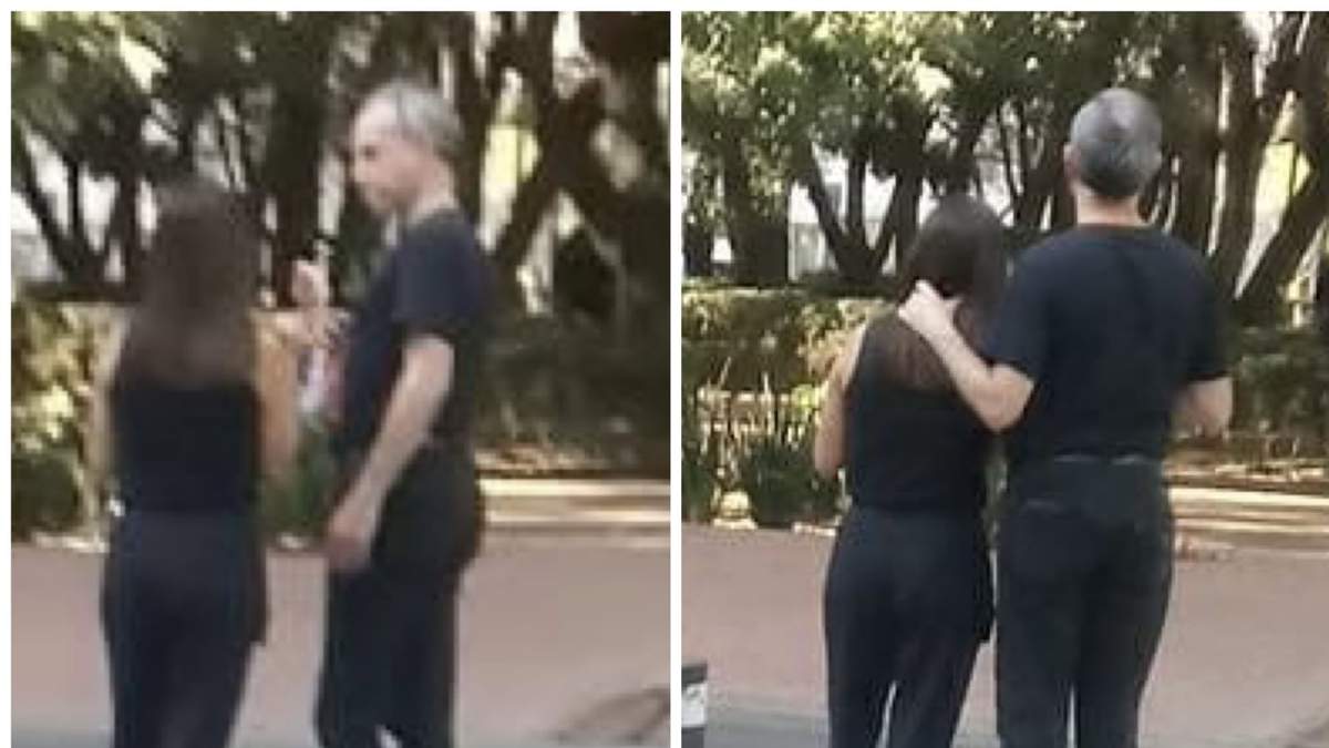 El subsecretario y su pareja sentimental, en la colonia Condesa