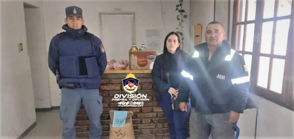Personal policial de la Comisaría 13ª. Fuente: (Policía de Neuquén)