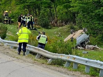 Consternación por la trágica muerte de una joven en un vuelco en la Ruta 40