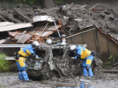 Se intensifica la búsqueda de sobrevivientes en Japón, 19 personas fueron rescatadas