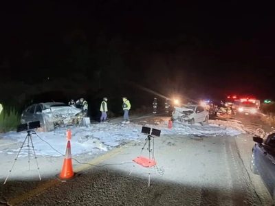 6 heridos, tres de gravedad, en un accidente sobre la Ruta 40 en San Martín de los Andes