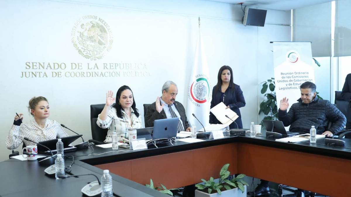 Senadores de las comisiones unidas de Gobernación y Estudios Legislativos, Segunda