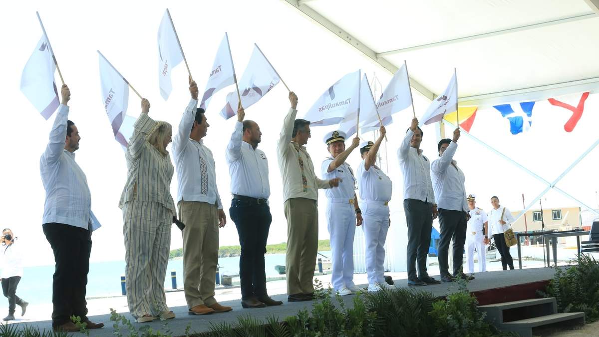 Arranca dragado del canal de navegación del Puerto del Norte de Tamaulipas