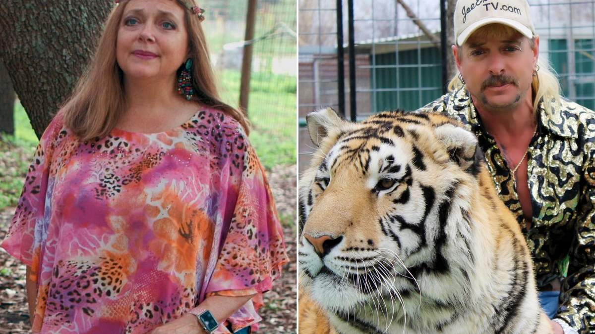 Carole Baskin y "Tiger King". Fuente: (Twitter)