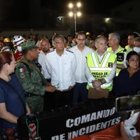 Coordina Américo rescate de víctimas en iglesia de Madero