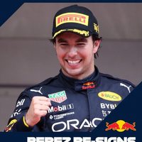 "Checo" Pérez extiende su contrato con Red Bull hasta 2024
