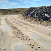 Vialidad Nacional pidió extrema precaución al circular en la Ruta 40, sector “El Sauce”